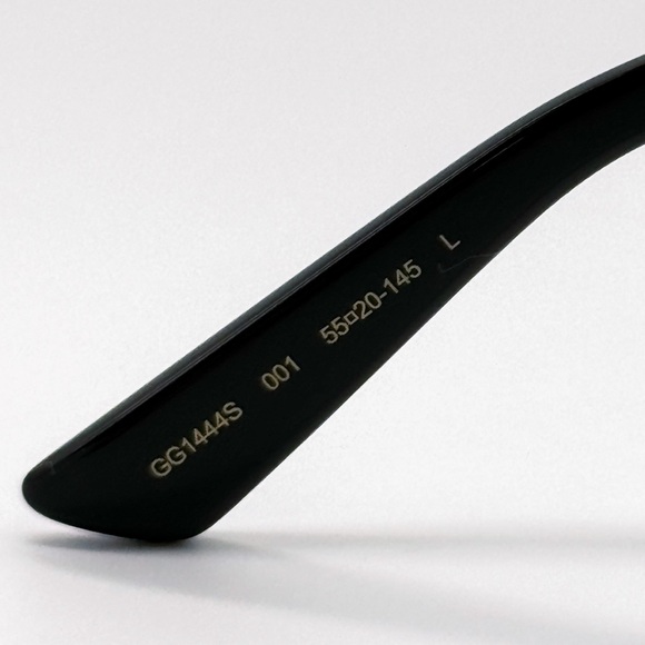 NEW GUCCI GG1444S 001 SQUARE BLACK GREY MEN SUNGLASSES GUCCI - Picture 10 of 12